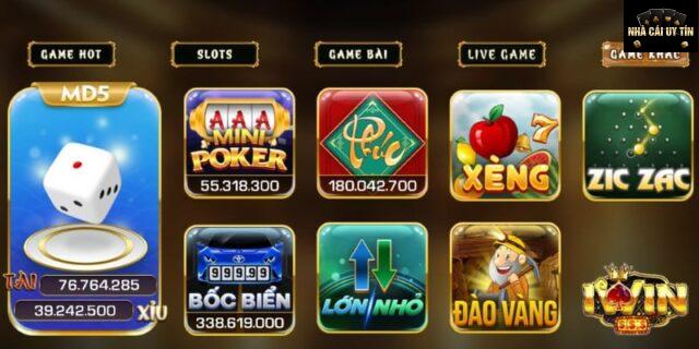 Những Trò Chơi Được Yêu Thích Nhất Tại IWIN
